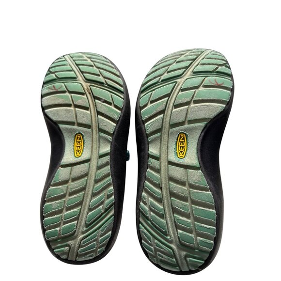 Keen Womens Contour Arch Maupin Sandals Size 8 US Black & Teal Sandal Footwear - Picture 7 of 7
